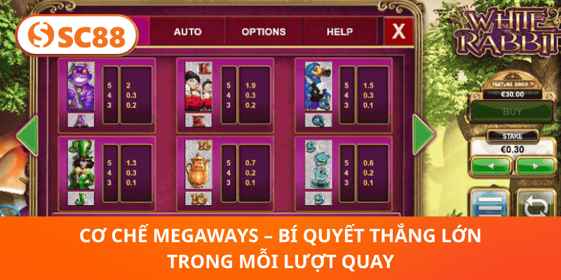 Cơ chế Megaways – Bí quyết thắng lớn trong mỗi lượt quay
