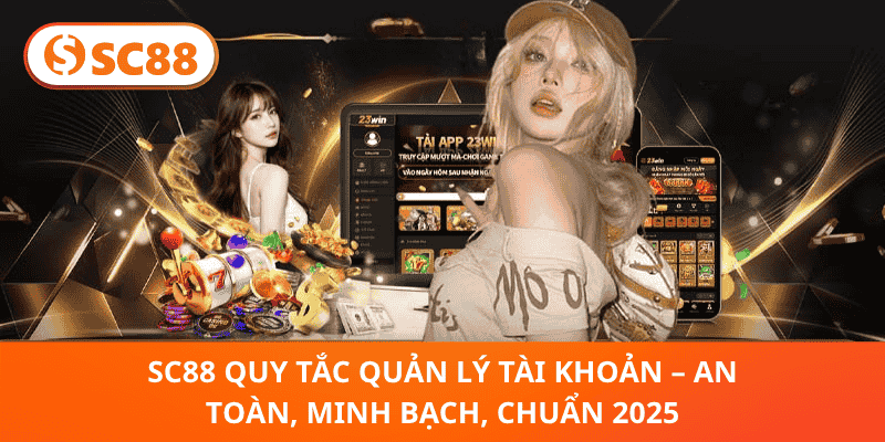 SC88 Quy Tắc Quản Lý Tài Khoản – An Toàn, Minh Bạch, Chuẩn 2025