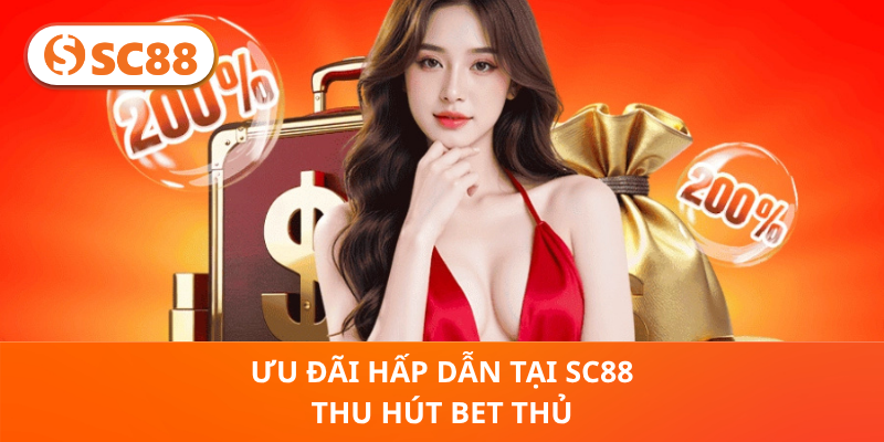 Ưu Đãi hấp dẫn tại Sc88 thu hút bet thủ